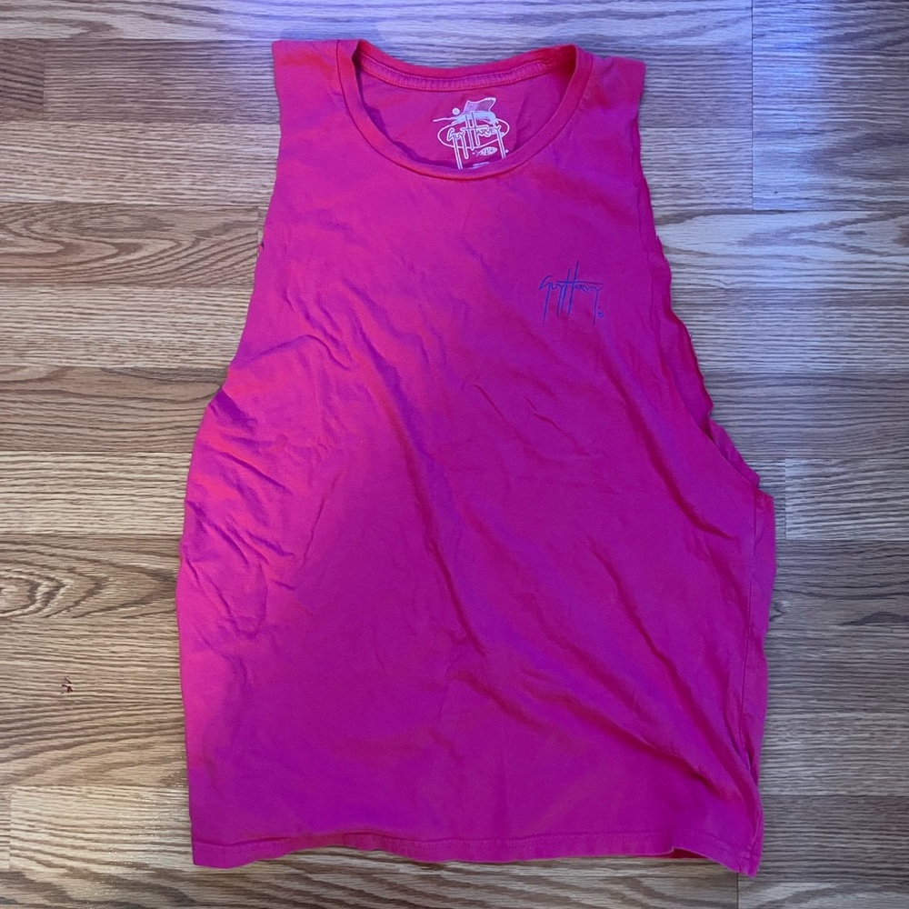 Guy Harvey Pink Muscle Tee